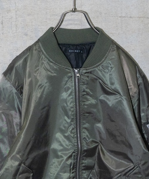 ma1 ma-1 「40I」ポリエステル ベーシック MA-1 メンズ レディース | JOHN'S CLOSET | 06