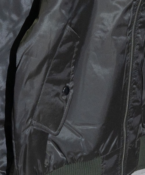 ma1 ma-1 「40I」ポリエステル ベーシック MA-1 メンズ レディース | JOHN'S CLOSET | 07