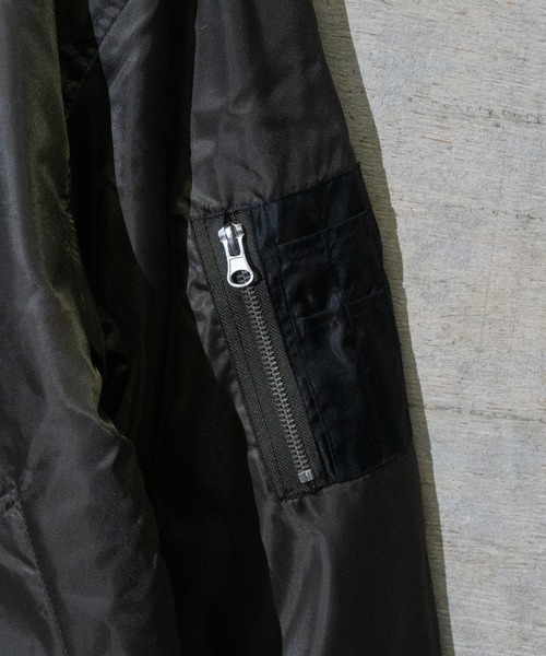 ma1 ma-1 「40I」ポリエステル ベーシック MA-1 メンズ レディース | JOHN'S CLOSET | 09