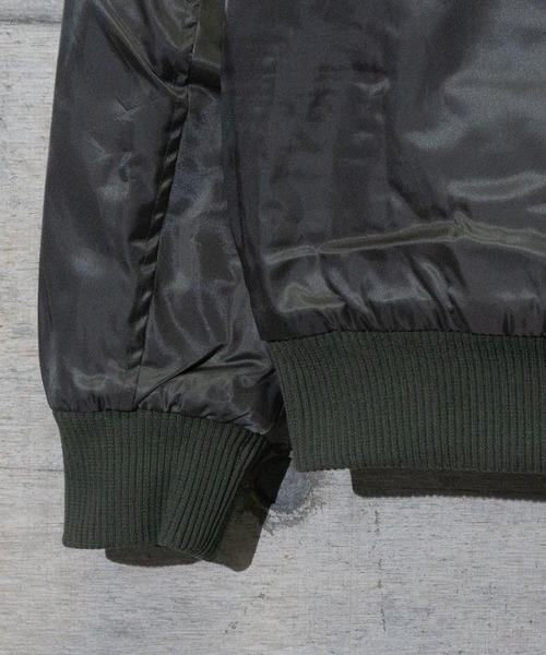 ma1 ma-1 「40I」ポリエステル ベーシック MA-1 メンズ レディース | JOHN'S CLOSET | 11