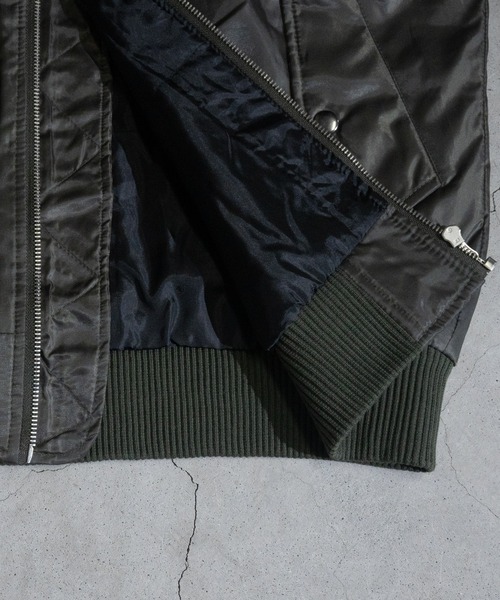 ma1 ma-1 「40I」ポリエステル ベーシック MA-1 メンズ レディース | JOHN'S CLOSET | 13