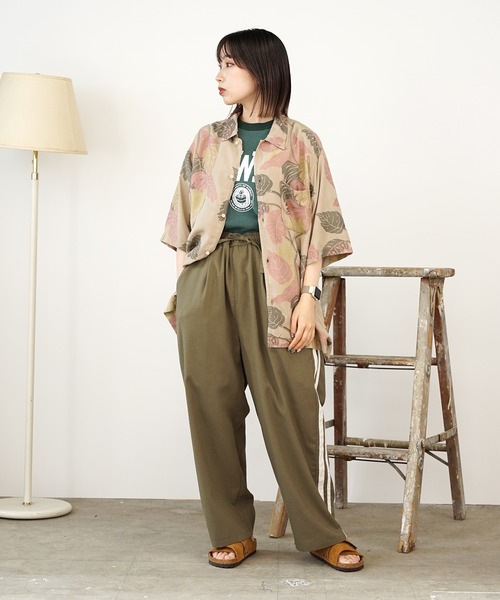 [未使用] dua lipa トラックパンツ XL セール】シアー切替サイドライントラックパンツ（その他パンツ