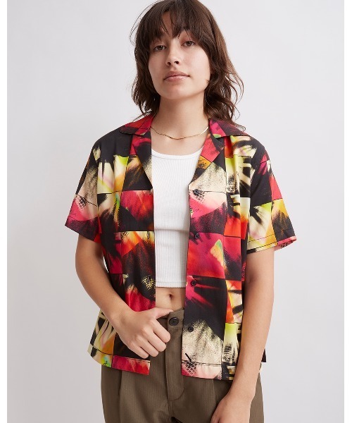 ブラウス シャツ Dani Disco Short Sleeve Shirt レディース