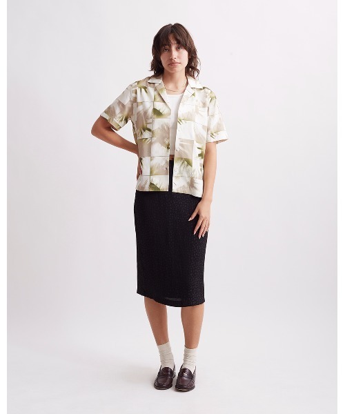 ブラウス シャツ Dani Disco Short Sleeve Shirt レディース Saturdays NYC ブラウス シャツ Dani Disco Short Sleeve Shirt