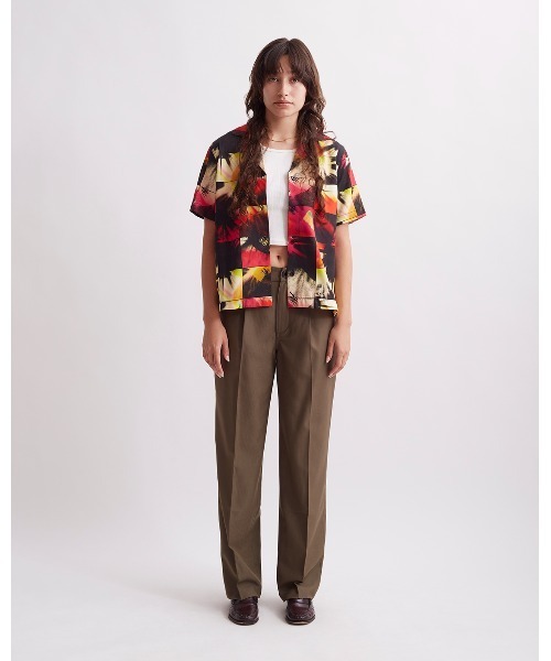 ブラウス シャツ Dani Disco Short Sleeve Shirt レディース Saturdays NYC ブラウス シャツ Dani Disco Short Sleeve Shirt