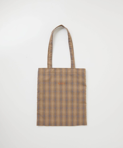 EFOLE トートバッグ 「ZOZO限定」Gingham logo tote bag / ギンガム