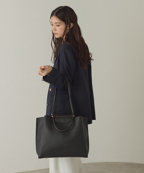 GUSCIO（グッシオ） ビジネスバッグ ゴールドラベル」2ハンドルトート