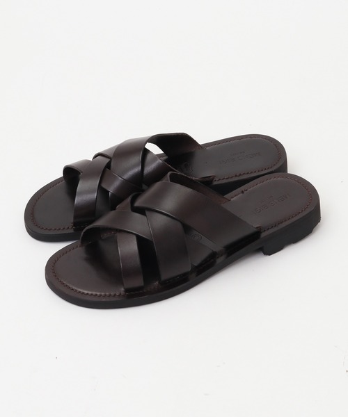 メンズ サンダル MEN'S BIGI（メンズビギ） サンダル レザーサンダル メンズ : ZOZOTOWN