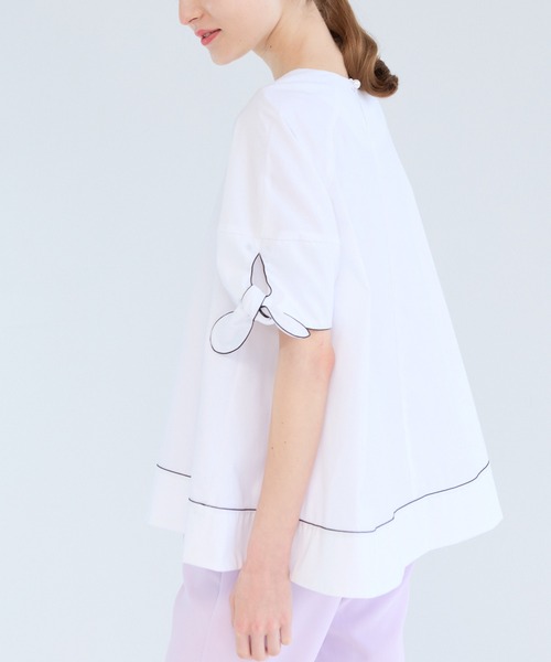 Sono ブラウス シャツ ZOZO限定再販「SONO/ソーノ」リボンカフ