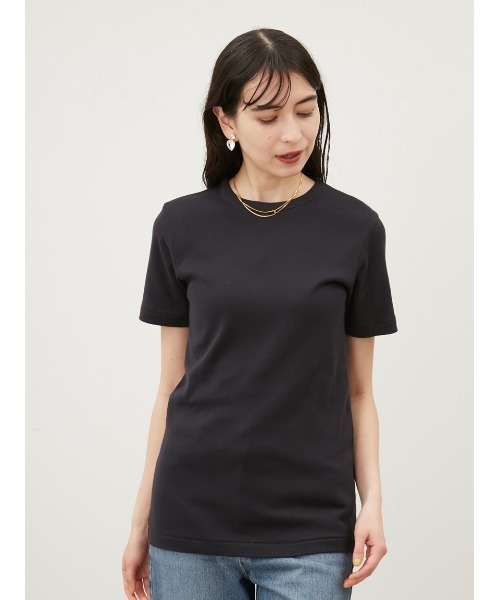 （新品）フライスコンパクトTシャツ Mila Owen tシャツ フライスコンパクトTシャツ レディース