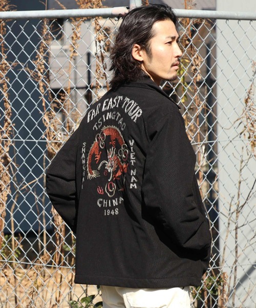 アウター　ジャケット　刺繍　ブラック　クリフメイヤー　プロ野球 KRIFF MAYER クリフメイヤー メンズ ユニセックス アウター ジャケット