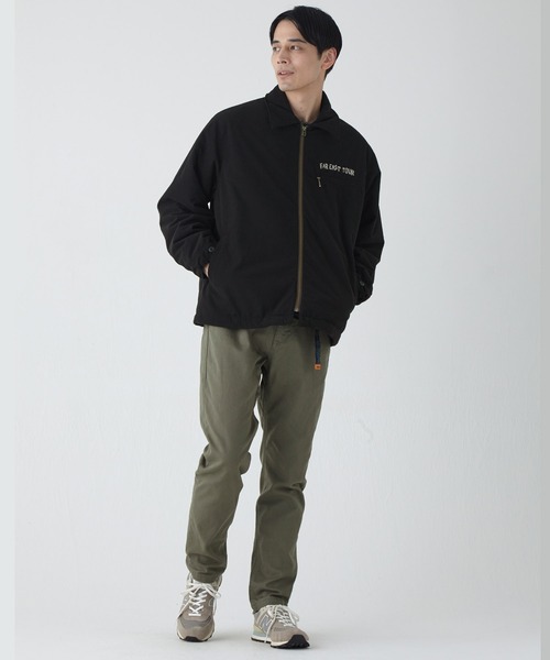 アウター　ジャケット　刺繍　ブラック　クリフメイヤー　プロ野球 クリフメイヤー[公式] クリフラビット刺繍コーチジャケット MENS