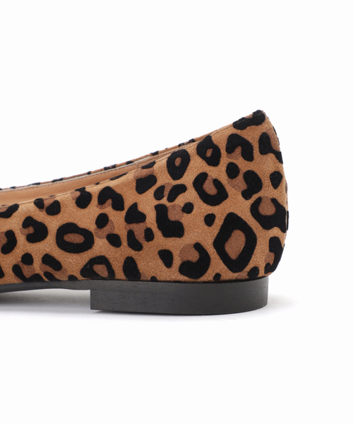 IENAステイタス LEOPARD FLAT A1623-M 37サイズ IENAステイタス LEOPARD FLAT A1623-M 37サイズ