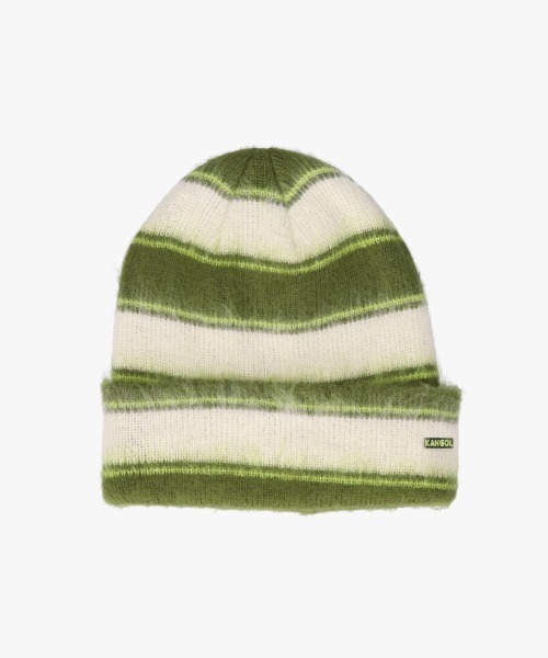 KANGOL（カンゴール） ニット帽 ニットキャップ KANGOL FUZZY STRIPE