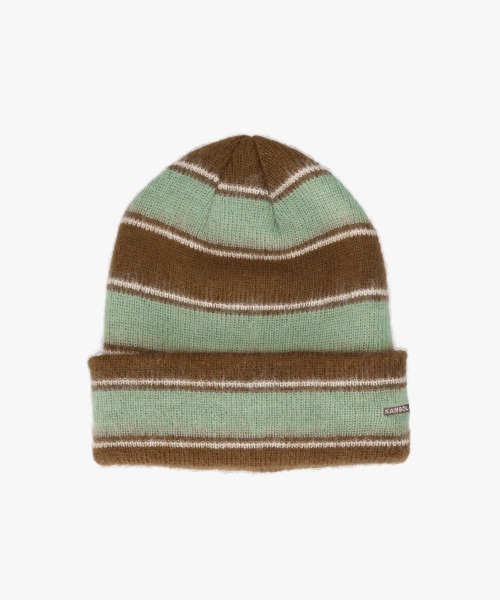 KANGOL（カンゴール） ニット帽 ニットキャップ KANGOL FUZZY STRIPE