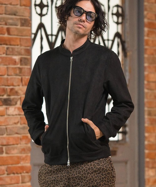 CAMBIO（カンビオ） 革ジャン ライダース mj10148- フェイクスウェード