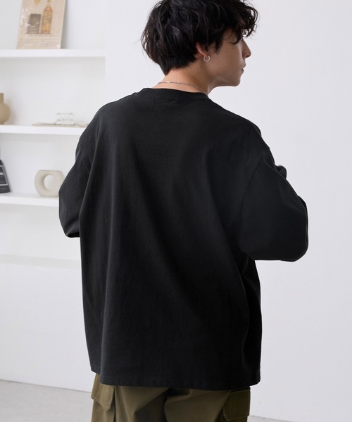 KANGOL（カンゴール） tシャツ 別注 ロゴ ワンポイント刺繍 オーバー