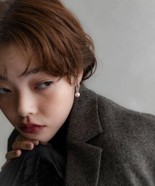 【新品未使用】SMELLY so’　pearl drop pierce SMELLY ピアス so' pearl drop pierce レディース : ZOZOTOWN