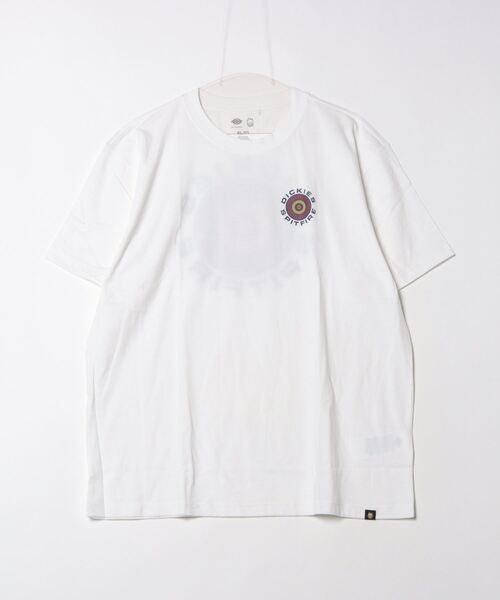 ディッキーズ シングルジャージー グラフィック L/S Tシャツ Dickies tシャツ 「DICKIES SKATEBOARDING」DICKIES X SPITFIRE