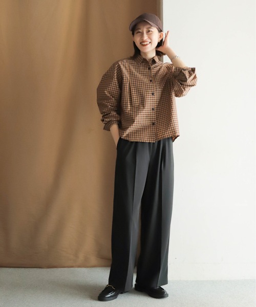 NOMBRE IMPAIR パンツ ポリレーヨントロ イージーパンツ