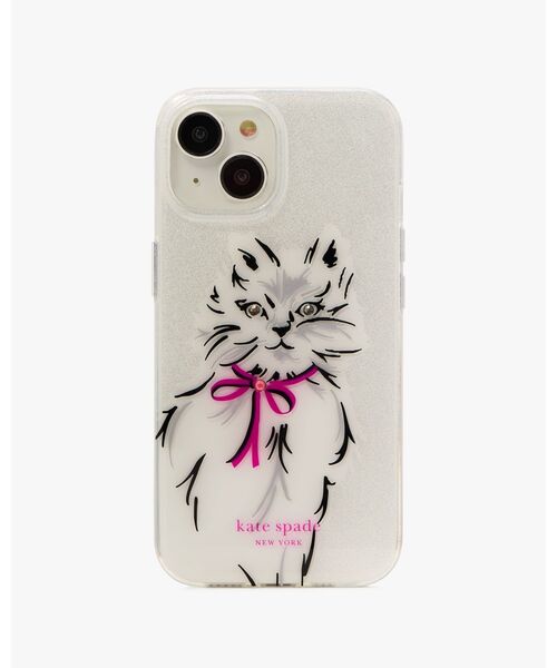 【新品未使用】kate spade iPhone15ケース 猫 ケイトスペード iphone15（iPhone用ケース）｜スマホケース
