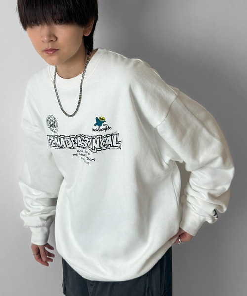 ⭐︎ HAI SPORTING GEAR バックプリントトレーナー　Mサイズ⭐︎ 楽天市場】gym master(ジムマスター)公式 7.4ozbemyself ロンTee
