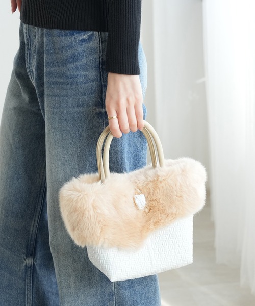 新品未使用☆新作☆G/FOREジーフォアストラップトートバック　クリーム 新品未使用☆新作☆G/FOREジーフォアストラップトートバック クリーム