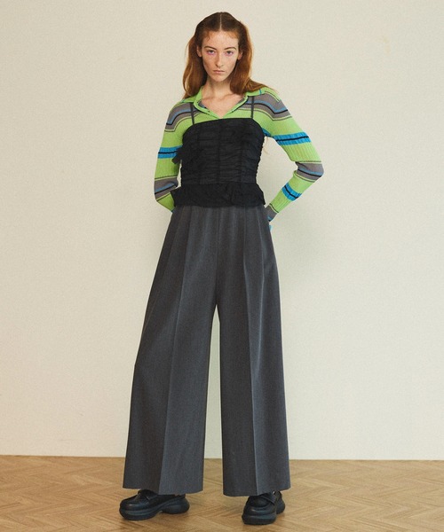 完売品 MAISON SPECIAL オールインワン 黒 メゾンスペシャル 新品 MAISON SPECIAL（メゾンスペシャル） オールインワン Tulle Docking