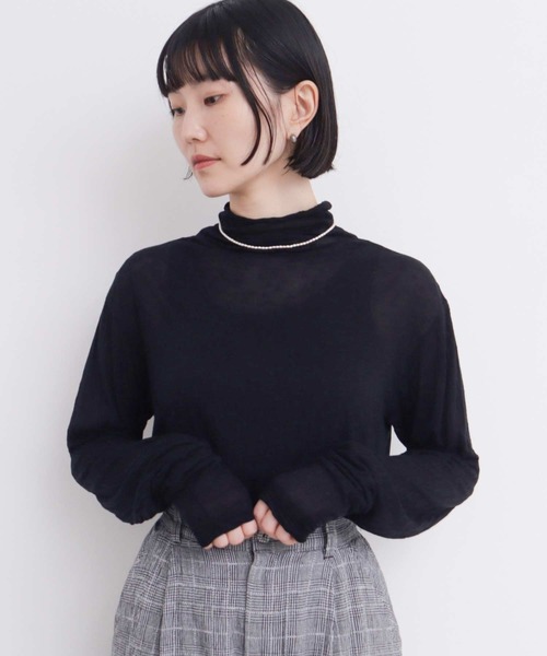 限定値下げ。新品 アトリエドゥザボン ハイネックニット 楽天市場】l'atelier du savon アトリエ ドゥ サボンの通販