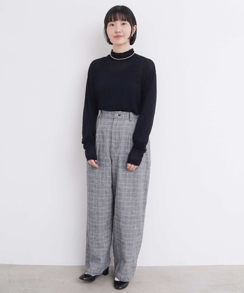 l'atelier du savon（アトリエドゥサボン） tシャツ _透けてるドット