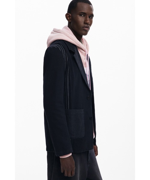 Desigual（デシグアル） ジャケット テーラードジャケット パッチ