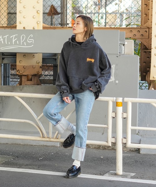 THRASHER（スラッシャー） パーカー POWDER BREACH HOODED SEWAT PARKA