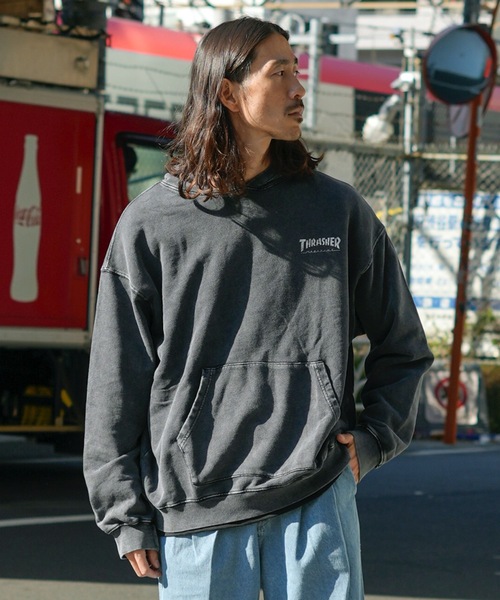 THRASHER（スラッシャー） パーカー POWDER BREACH HOODED SEWAT PARKA