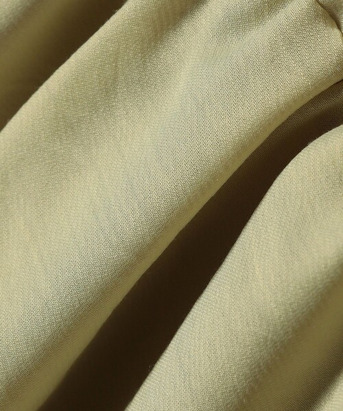 SHIPS（シップス） ワンピース 「手洗い可能」ネック ギャザー 7分袖