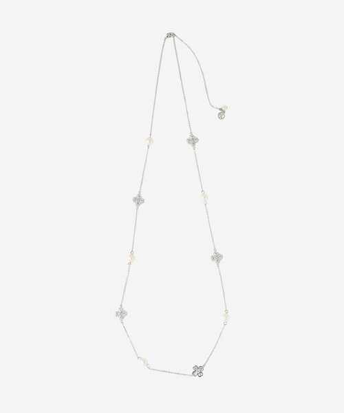 MACKINTOSH LONDON ネックレス ビジューフラワーパール