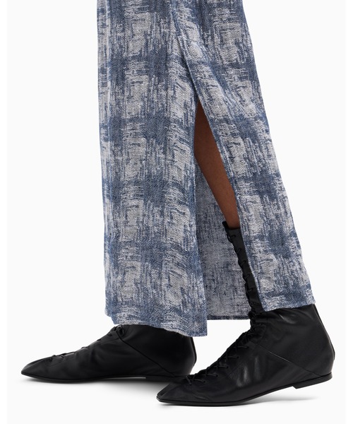 【新品未使用】エンポリオアルマーニ麻パンツ EMPORIO ARMANI パンツ 「エンポリオ アルマーニ」パラッツォ