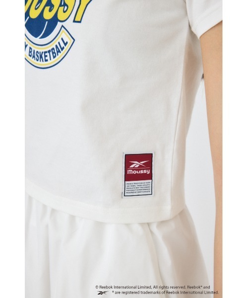 tシャツ REEBOK BASKET Tシャツ レディース MOUSSY tシャツ REEBOK BASKET Tシャツ レディース : ZOZOTOWN