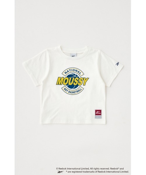 MOUSSY tシャツ REEBOK BASKET Tシャツ レディース : ZOZOTOWN
