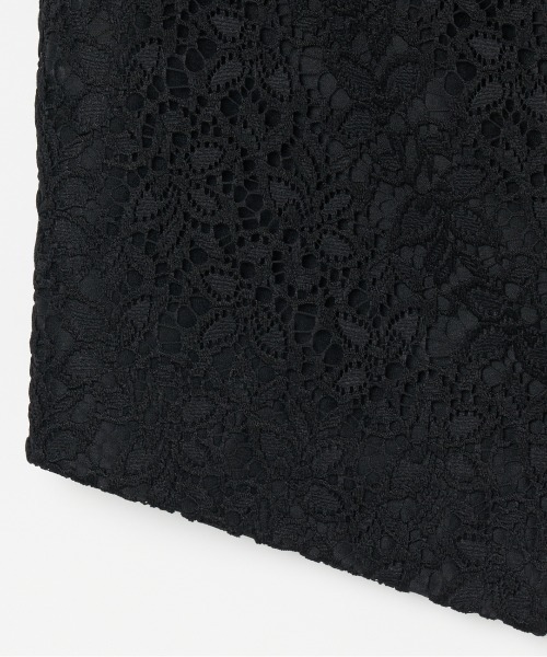 HELIOPOLE（エリオポール） ベスト ジレ EMBROIDERY LACE VEST