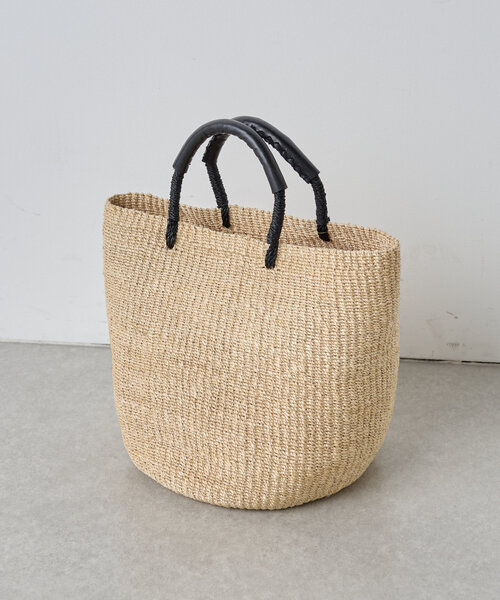 BEARDSLEY ビアズリー 2WAY カゴ ハンドバッグ ラタン 和装 セール】《russet×BEARDSLEY》カゴ2wayトートバッグ（トート