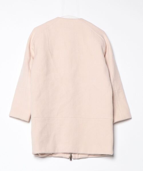 Ron Herman ロンハーマン　ノーカラーコート　ベージュ Ron Herman（ロンハーマン） ノーカラーコート S ベージュ レディース