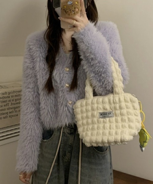 「DIAVEL」 ニットカーディガン M ピンク レディース_画像7