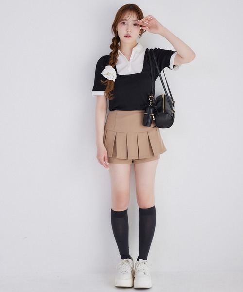 one after another NICE CLAUP tシャツ 半袖 シャツドッキング