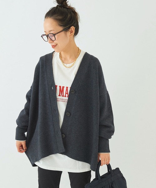 plage（プラージュ） ニットカーディガン FREE ホワイト レディース