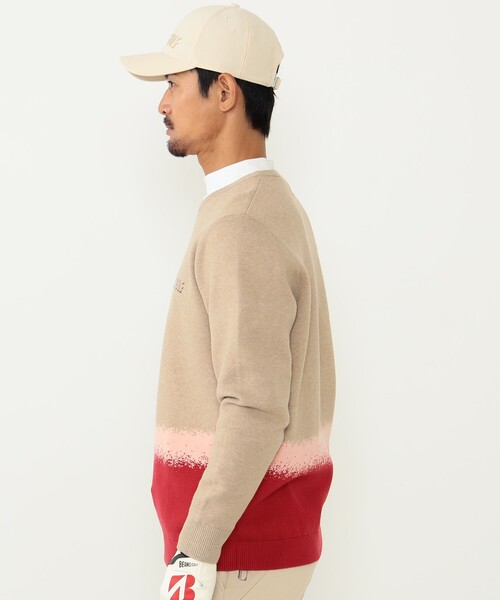 BEAMS GOLF（ビームス ゴルフ） 長袖ニット LARGE グリーン系その他