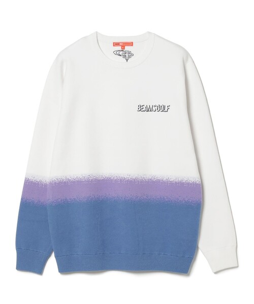 BEAMS GOLF（ビームス ゴルフ） 長袖ニット LARGE グリーン系その他