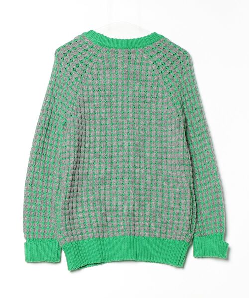 「Kaon」 ニットカーディガン FREE グリーン レディース_画像2