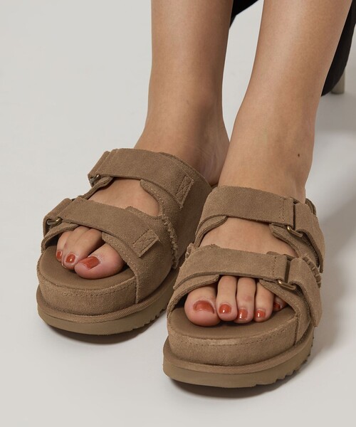UGG Australia サンダル 「UGG」ゴールデンスター ハイ スライド