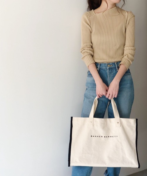 「BANNER BARRETT」 トートバッグ FREE ベージュ レディース_画像3