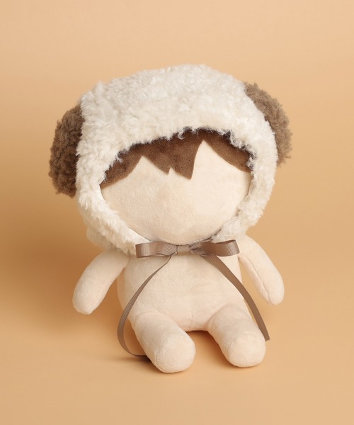 Appel Toi（アペルトワ） ぬい服 20cm ボンネット風 ぬいポンチョ ぬい